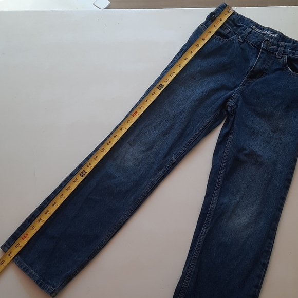 Cat & Jack relaxed straight 12 blue jeans - Picture 9 of 9